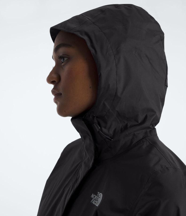 Chaqueta The North Face Mujer Impermeable Venture 2 Negro-5