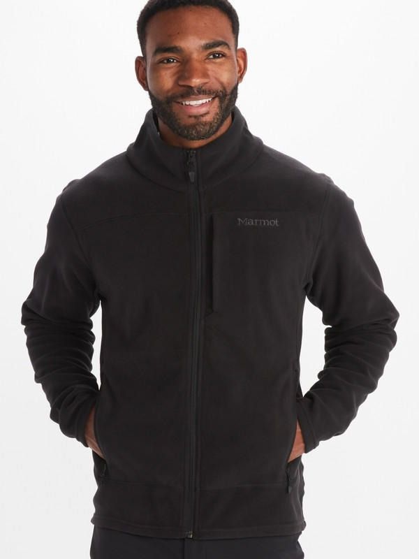 Polar Marmot Hombre Reactor Polartec Negro-1