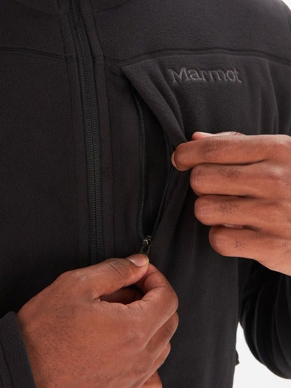 Polar Marmot Hombre Reactor Polartec Negro-3