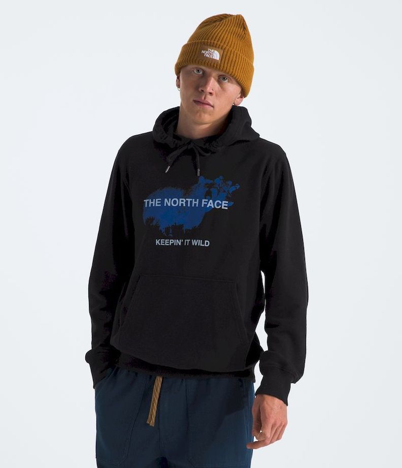 Poleron The North Face Hombre Animals We Love Bear Hoodie Negro-0