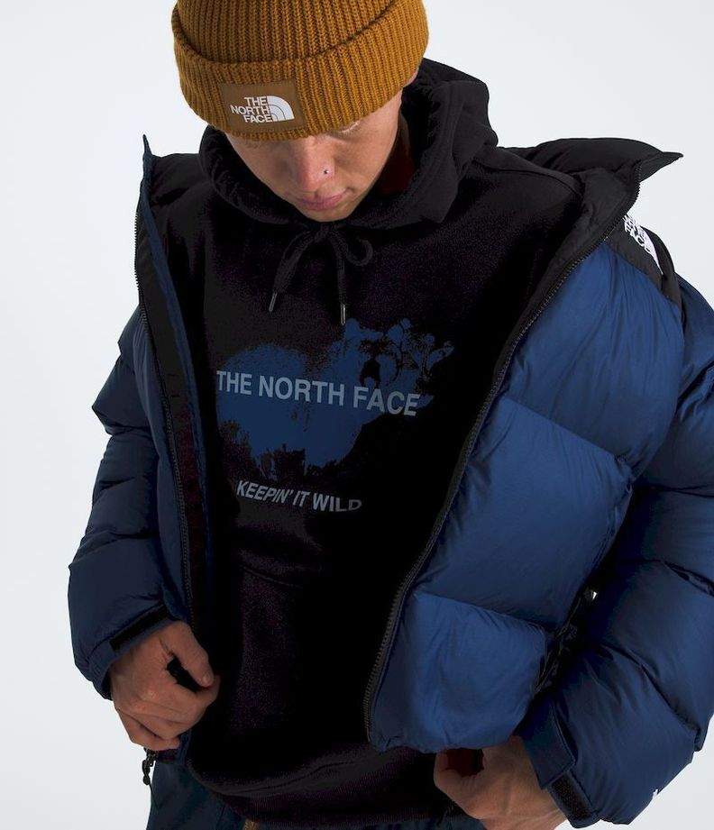 Poleron The North Face Hombre Animals We Love Bear Hoodie Negro-2