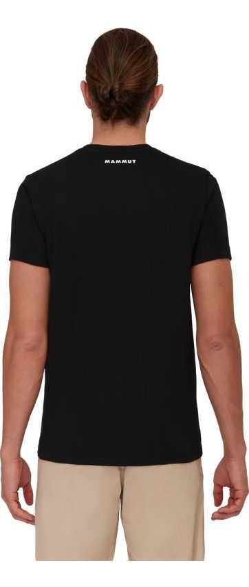 Polera Mammut Hombre Core T-shirt Logo Negro-1