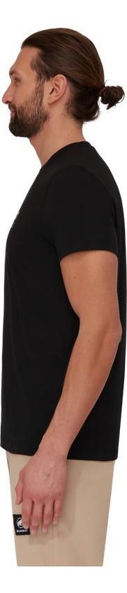Polera Mammut Hombre Core T-shirt Logo Negro-2