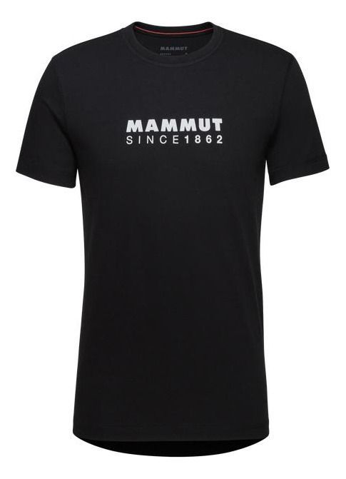 Polera Mammut Hombre Core T-shirt Logo Negro-3
