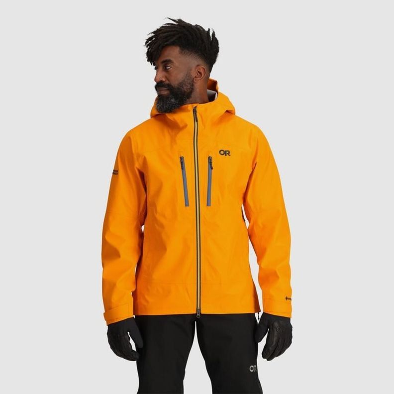 Chaqueta Outdoor Research Hombre Headwall GTX 3L Amarillo-0