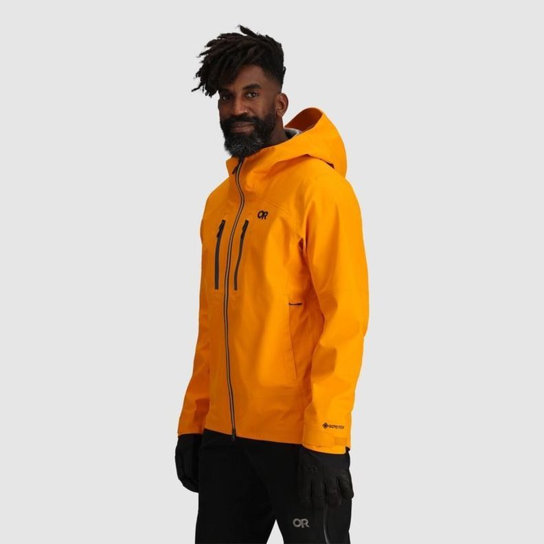 Chaqueta Outdoor Research Hombre Headwall GTX 3L Amarillo-2