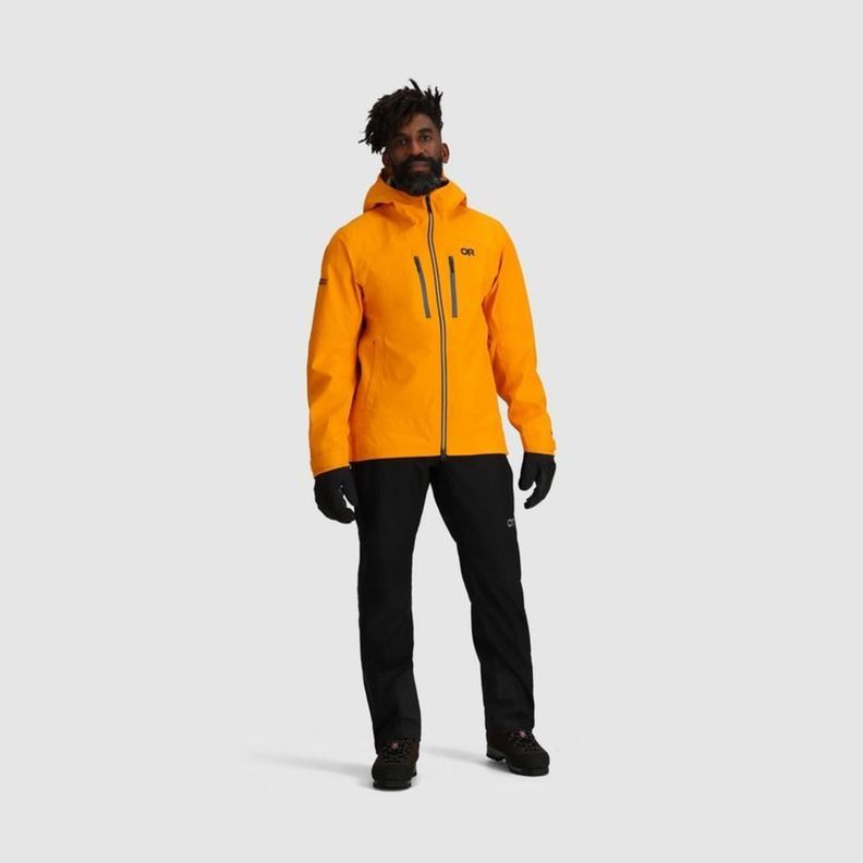 Chaqueta Outdoor Research Hombre Headwall GTX 3L Amarillo-4