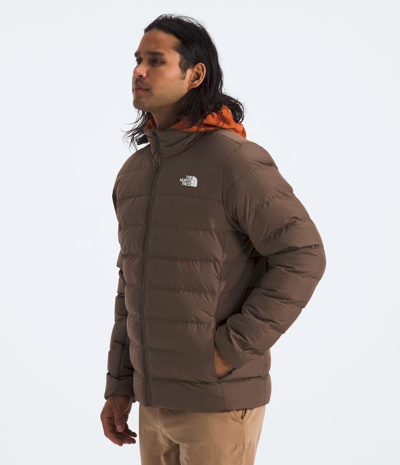 Chaqueta The North Face Hombre De Pluma Aconcagua 3 Café-2