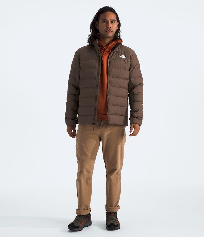 Chaqueta The North Face Hombre De Pluma Aconcagua 3 Café-3