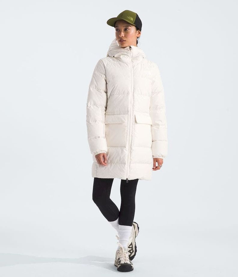 Chaqueta The North Face Mujer De Pluma Gotham Parka Beige-0