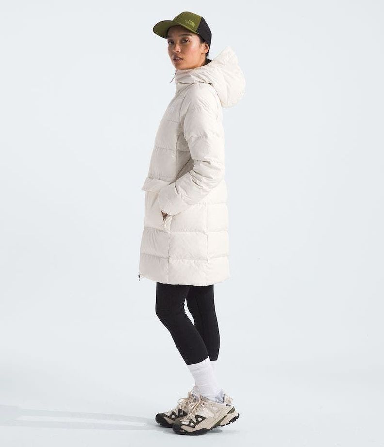 Chaqueta The North Face Mujer De Pluma Gotham Parka Beige-2