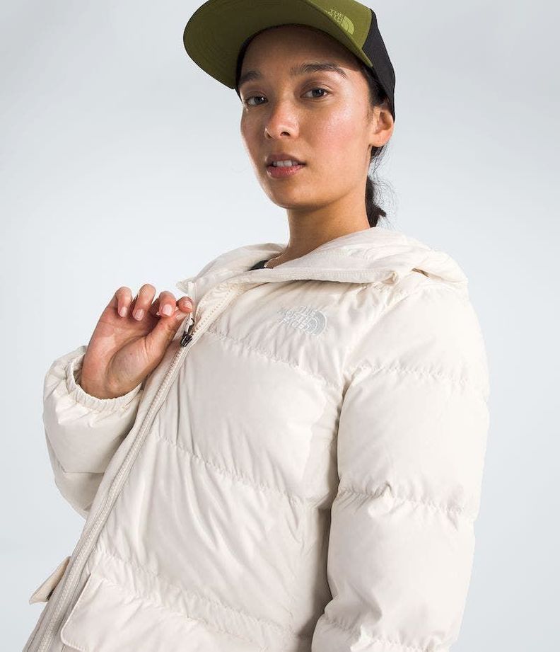 Chaqueta The North Face Mujer De Pluma Gotham Parka Beige-3