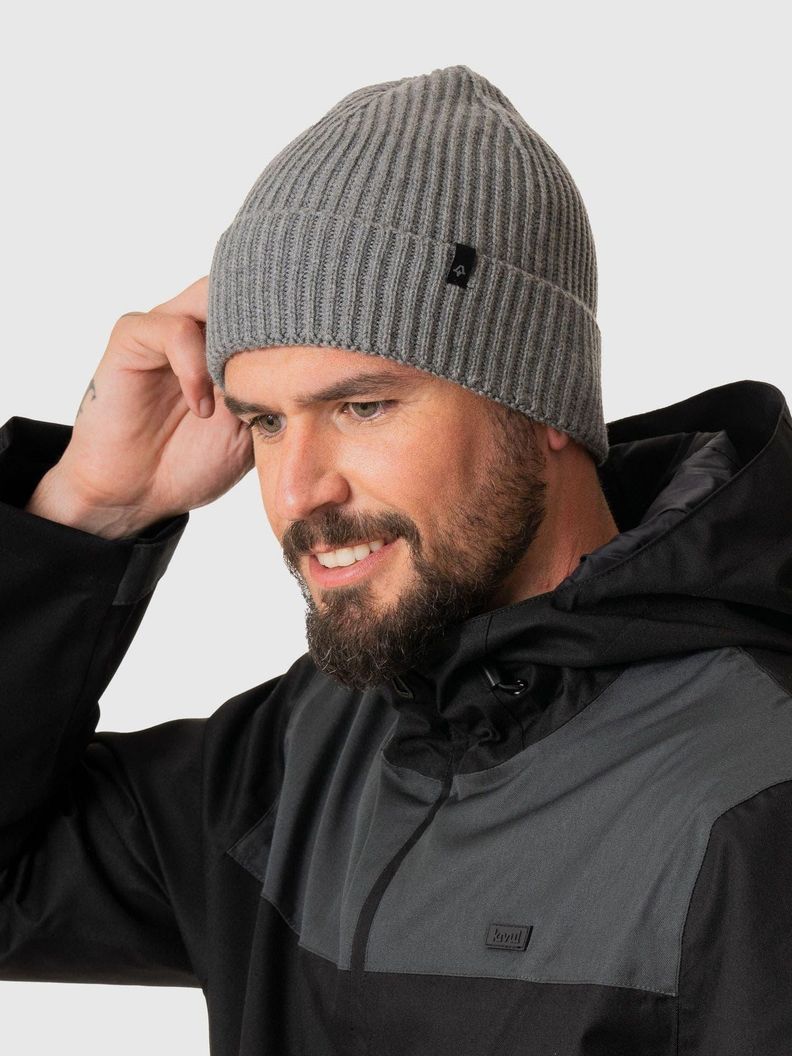 Gorro Kivül Unisex Beanie Roko Melange Gris-2
