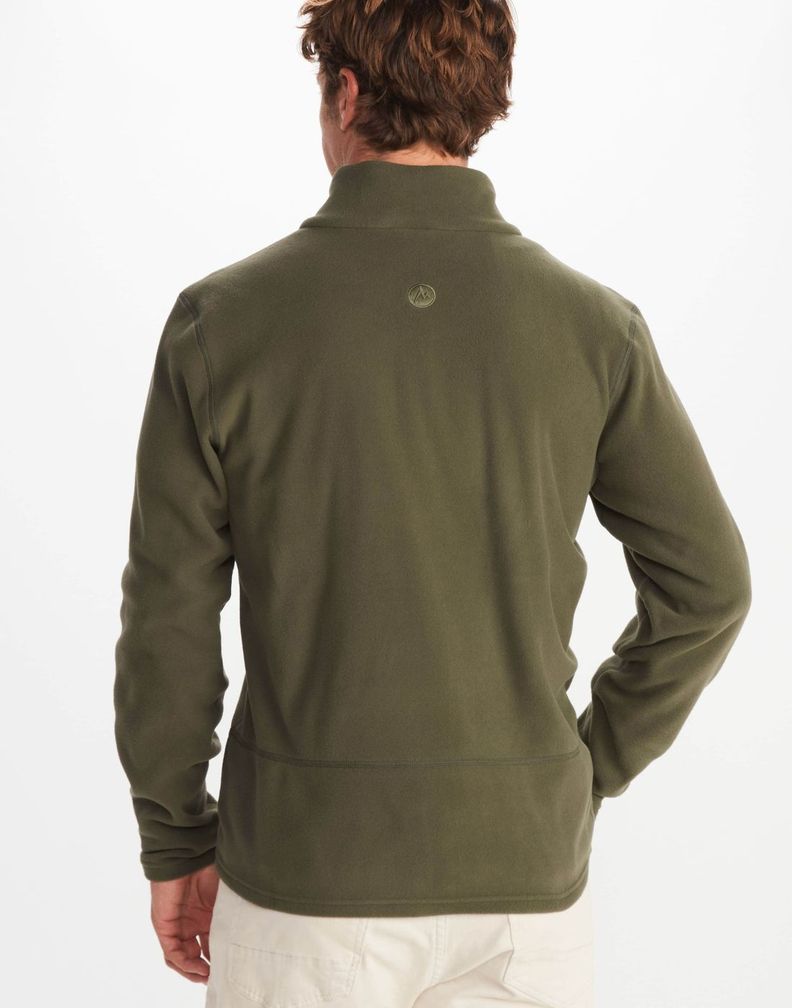 Polar Marmot Hombre Reactor Polartec Verde-1