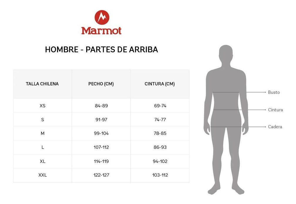 Polera Marmot Hombre Windridge Ss Negro-2