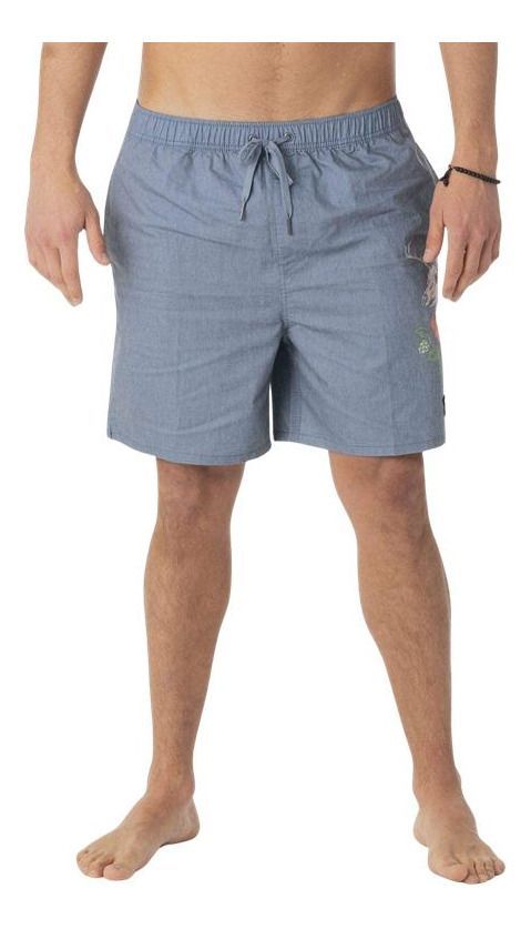 Traje Stoked Hombre De Bano Sokos Reciclado ST009 Azul S