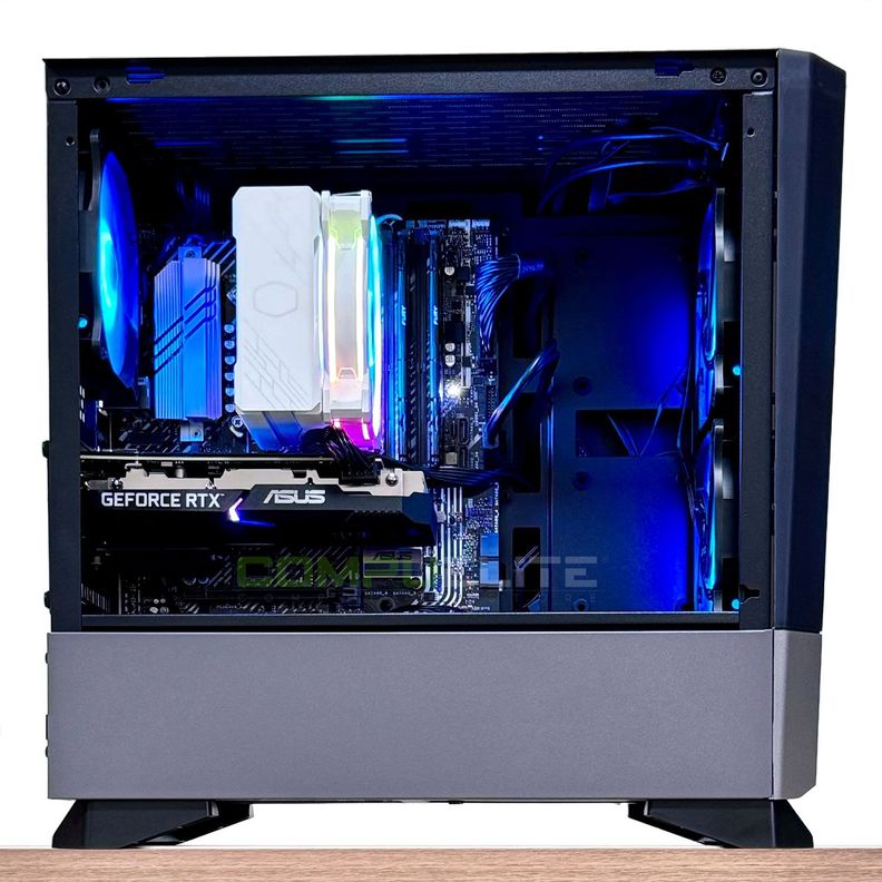 PC Gamer Amd Ryzen 5 5600X 6-Core + B550 WIFI+BT + 16GB + RX 7600 8GB-3