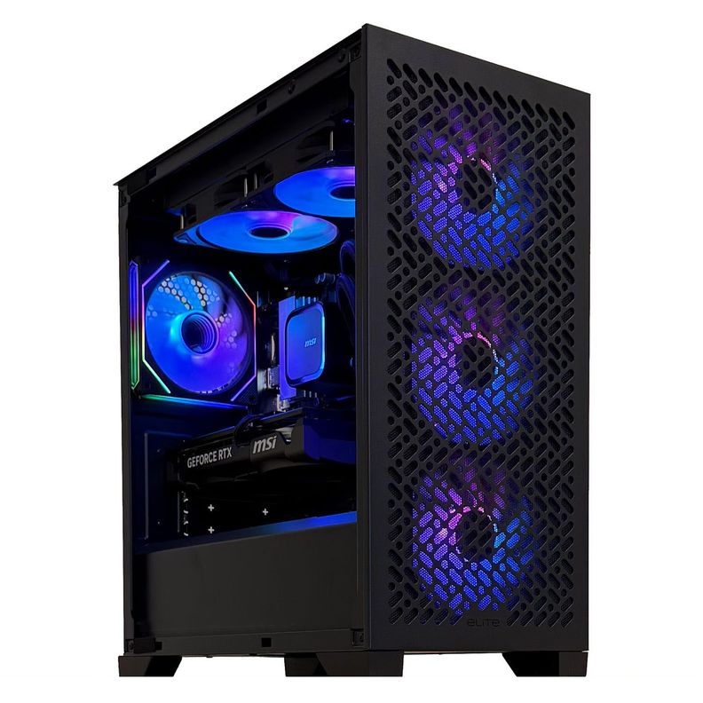PC Gamer Intel Core Ultra 5 225F + 32GB + RTX 5070 Ti 16GB | PCP650 Negro [ 1 ]