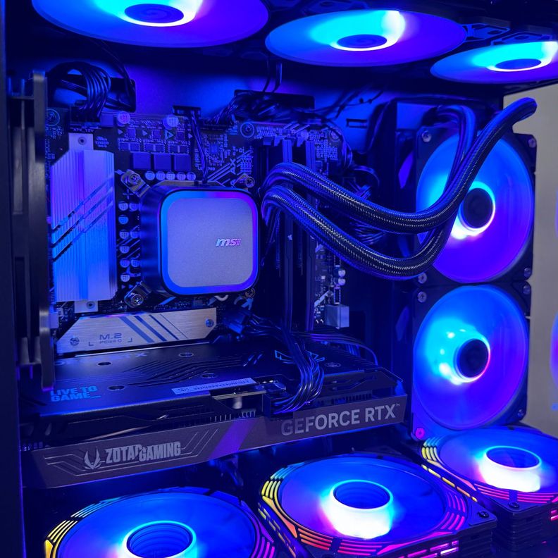 PC Gamer Amd Ryzen 5 9600X 6-Core + 32GB DDR5 + RTX 4070 SUPER 12GB-4