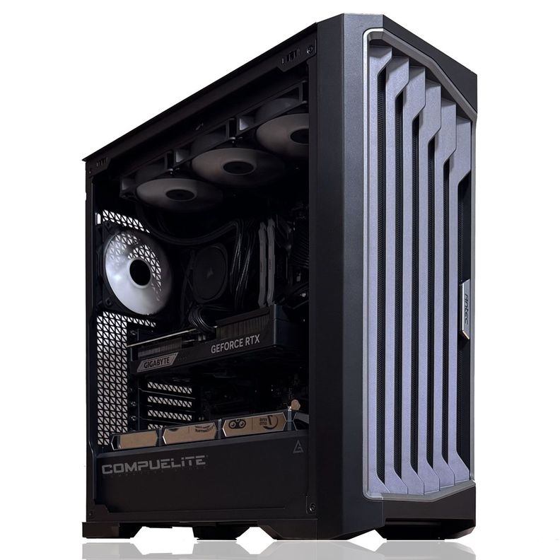 PC Workstation Amd Ryzen 7 9800X3D + 96GB+ RTX 4000 ADA 20GB | PCW215 Negro [ 1 ]