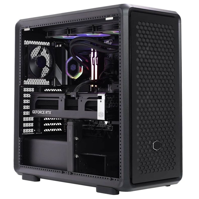 PC Workstation Amd Ryzen 9 9950X 16-Core + 96GB DDR5 + RTX PRO 4000 24GB  | PCW217 Negro [ 1 ]