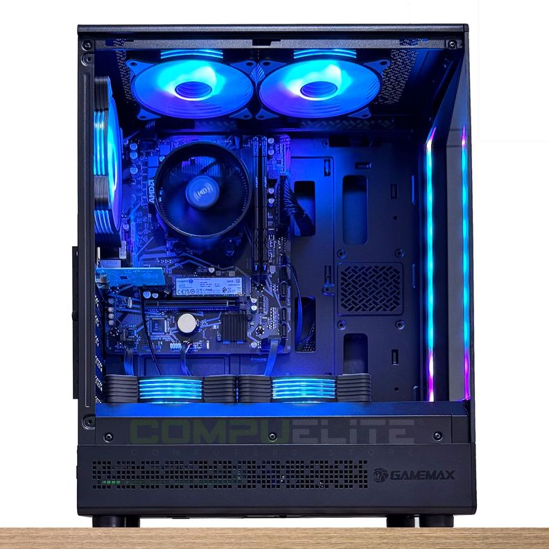 PC Gamer Amd Ryzen 5 8600G 6-Core + Radeon + A620 + WIFI + 32GB DDR5 + SSD 1TB-2