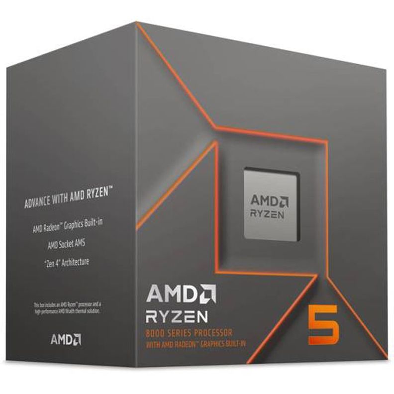 PC Gamer Amd Ryzen 5 8600G 6-Core + Radeon + A620 + WIFI + 32GB DDR5 + SSD 1TB-6
