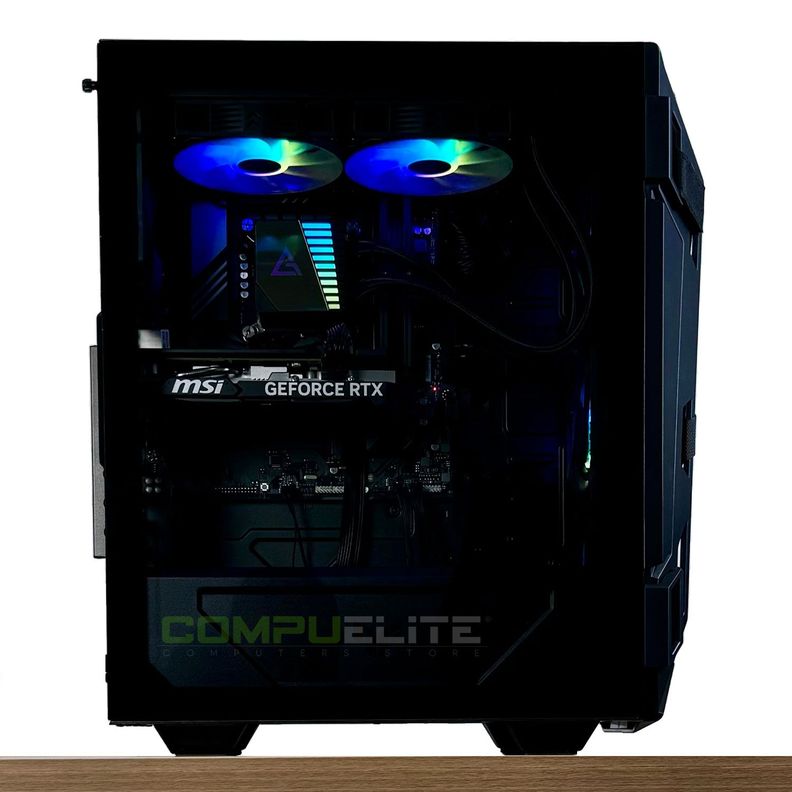 PC Gamer PBA Amd Ryzen 5 5600X 6-Core + B550 WIFI + 16GB DDR4 + SSD 1TB + RTX 4060 8GB-3
