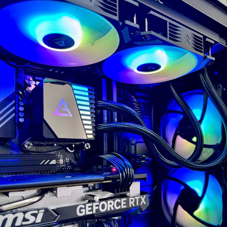 PC Gamer PBA Amd Ryzen 5 5600X 6-Core + B550 WIFI + 16GB DDR4 + SSD 1TB + RTX 4060 8GB-4