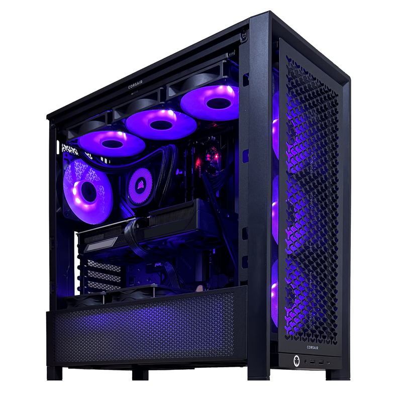 PC ELITE Amd Ryzen 7 9800X3D + 64GB + RTX 5070 Ti 16GB | PCE621 Negro [ 1 ]