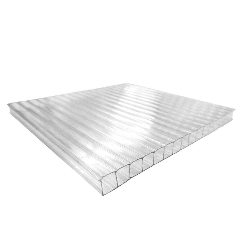 Policarbonato Alveolar 2100x2900x10mm Transparente DVP-0