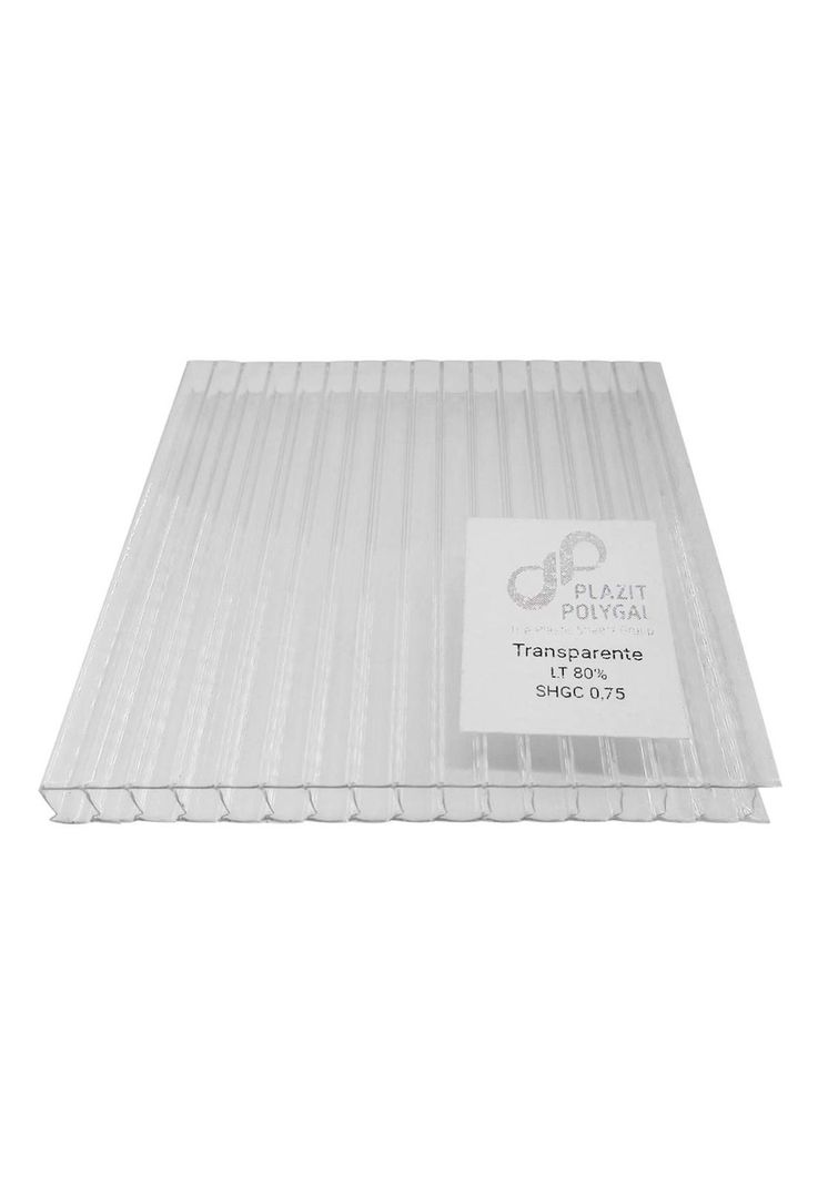 Policarbonato Alveolar 2100x2900x10mm Transparente DVP-3