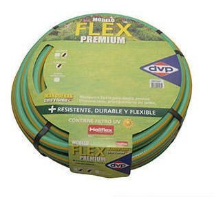 Manguera Pvc Malla 1/2'' 25 Metros Verde Claro Dvp