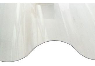 Policarbonato Ondulado 0,81x2,0mts 0,5mm Transparente DVP-0