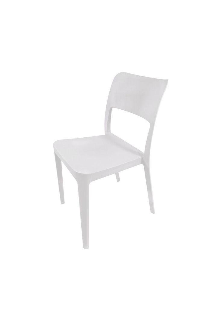 Silla Plástica Minimal Blanco DVP-0