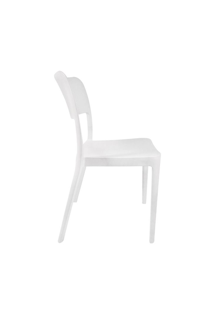 Silla Plástica Minimal Blanco DVP-2
