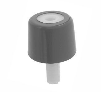 Tope de Puerta PVC Cónico 30mm Gris 20 Unidades DVP-0