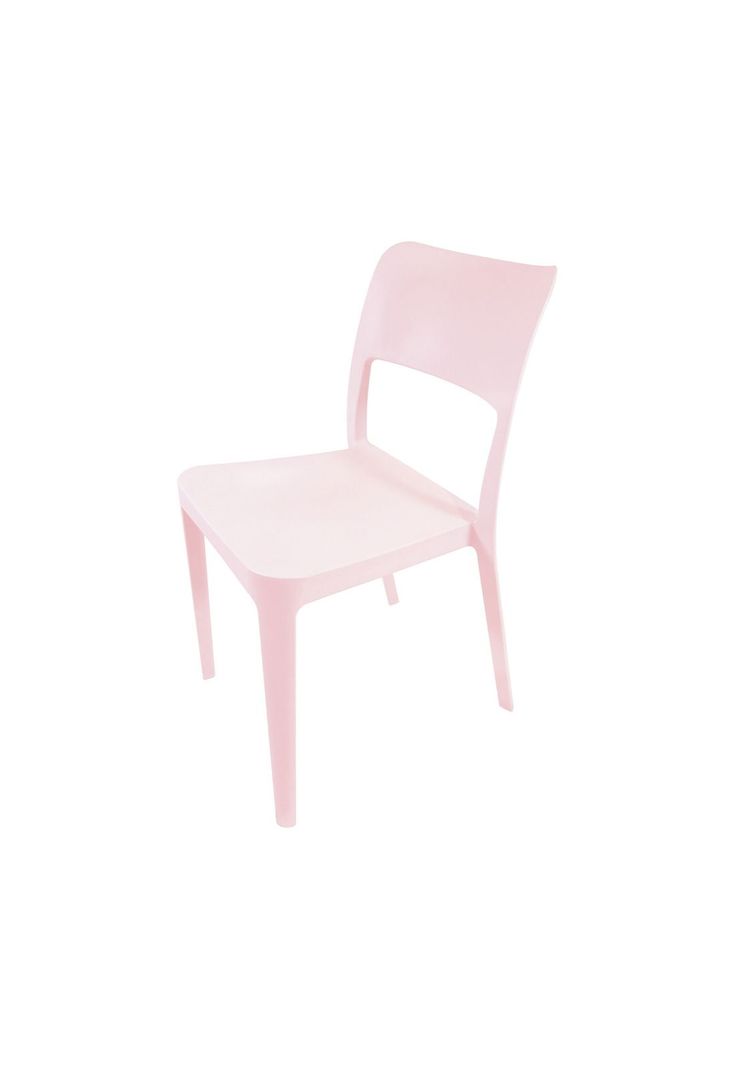 Silla Plástica Minimal Rosa DVP-0
