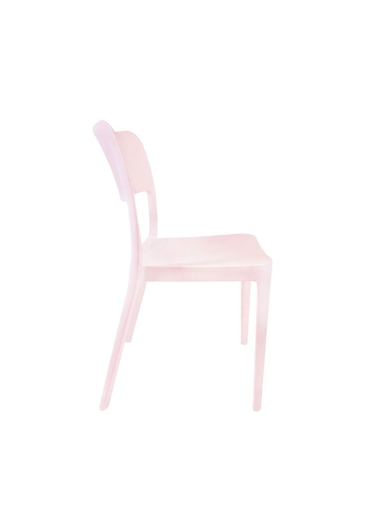 Silla Plástica Minimal Rosa DVP-2