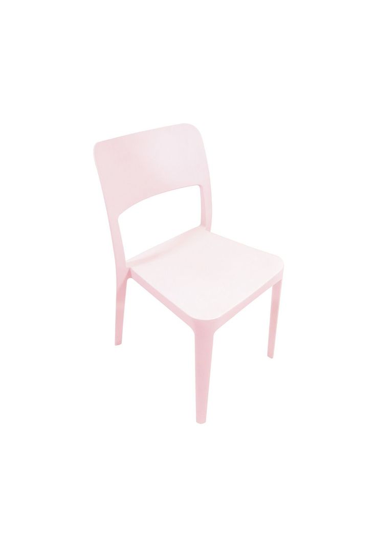 Silla Plástica Minimal Rosa DVP-4