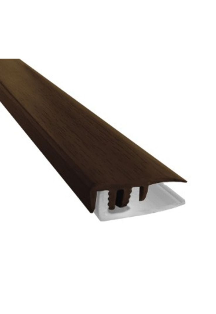 Cubrejunta Terminal Rígido PRO 25X8mm 3mts 10un Nogal DVP-0