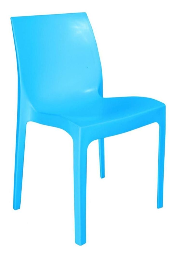 Silla Dvp Silla Plastica Celeste Resistente Con Filtro Uv Dv
