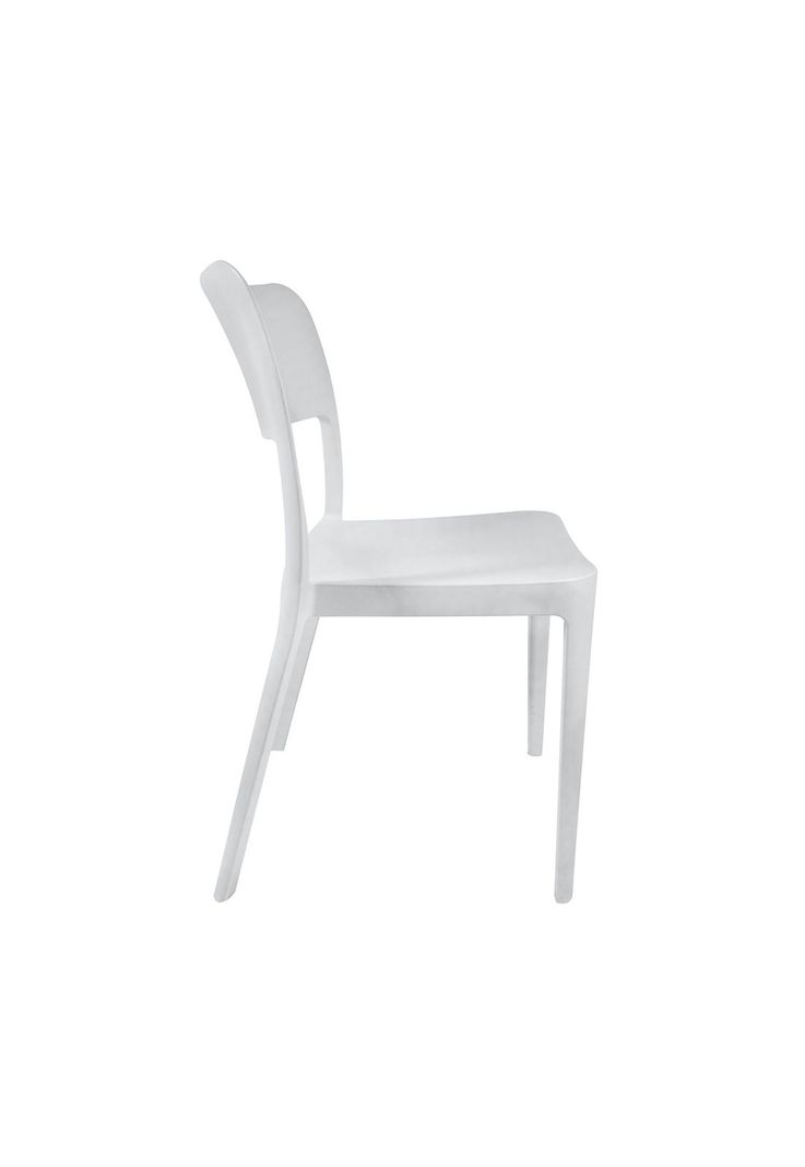 Silla Plástica Minimal Gris DVP-2