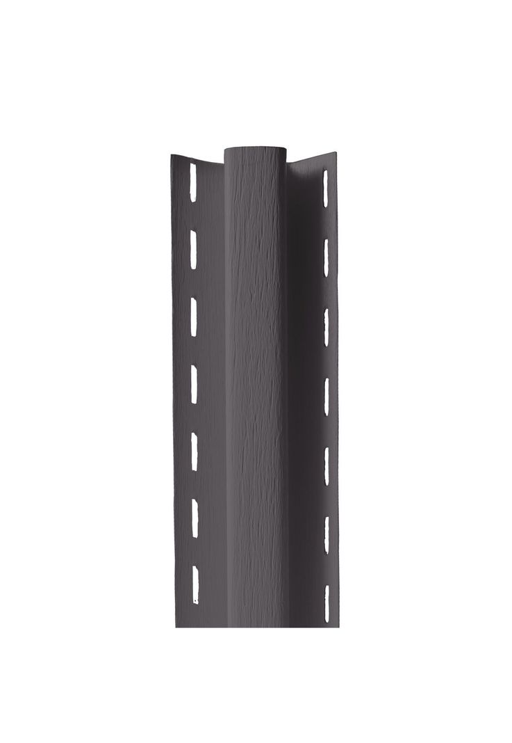 Esquinero Interior Siding Pvc Antracita 3mts Dvp-1
