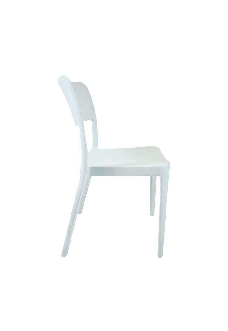 Silla Plástica Minimal Cian DVP-2
