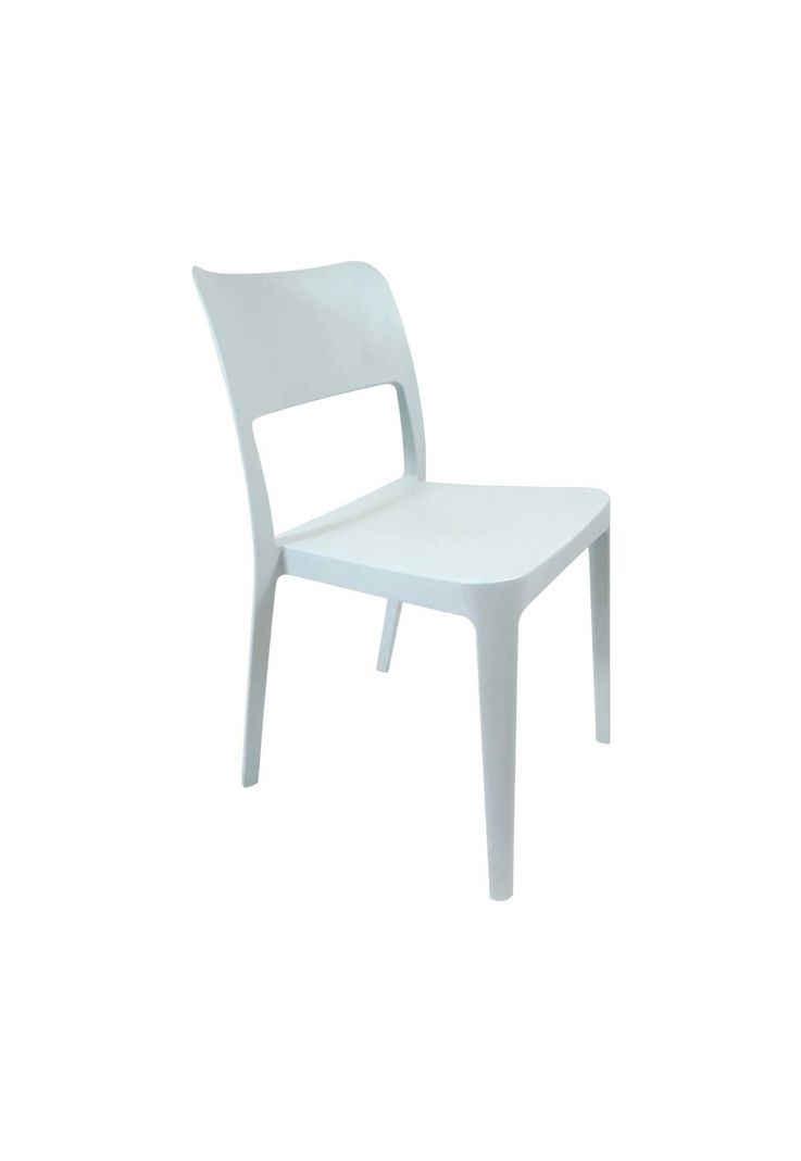 Silla Plástica Minimal Cian DVP-3