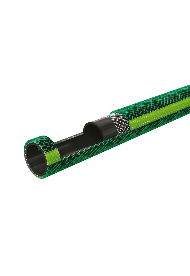 Manguera PVC Malla 1/2'' 20 metros Verde Oscuro Dvp-2