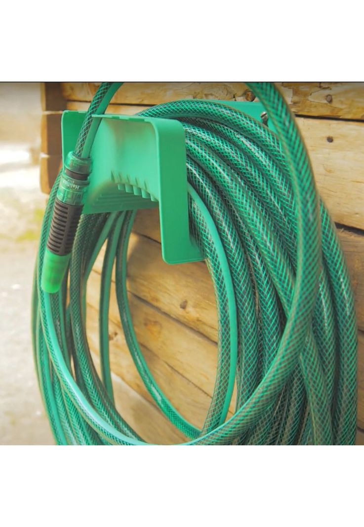 Colgador de Manguera Verde Heliflex DVP-2