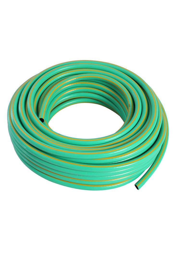 Manguera PVC Malla 3/4'' 25 metros con Kit Verde Claro Dvp-0