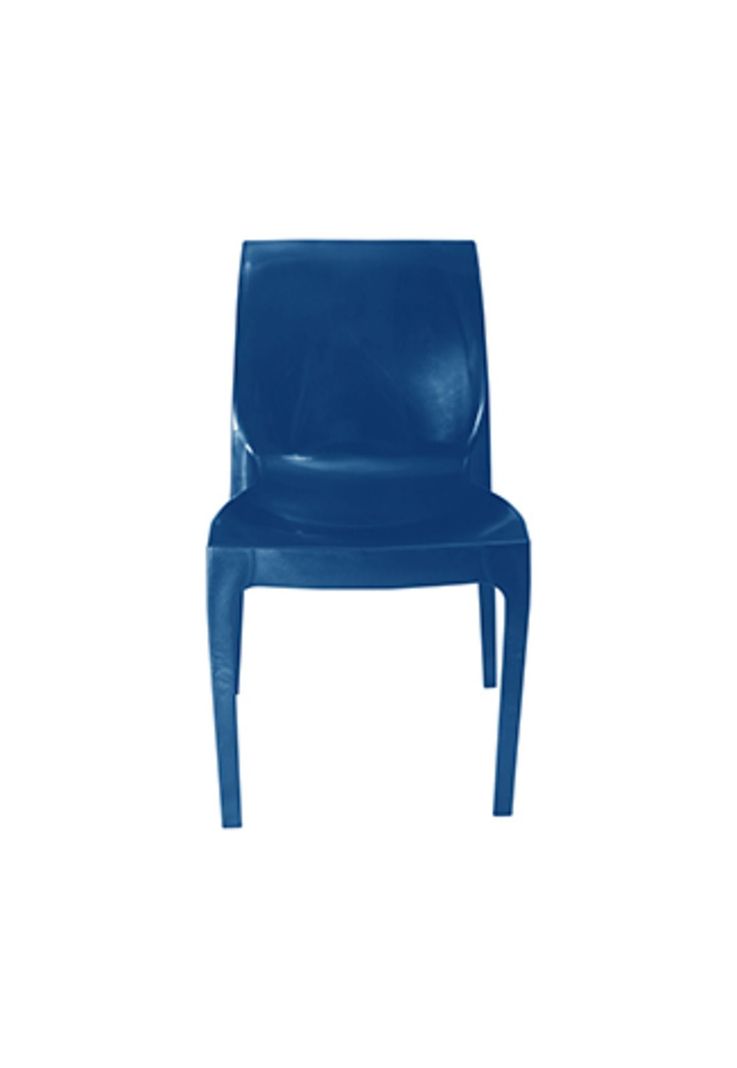 Silla Plástica Azul Resistente con Filtro UV DVP-0